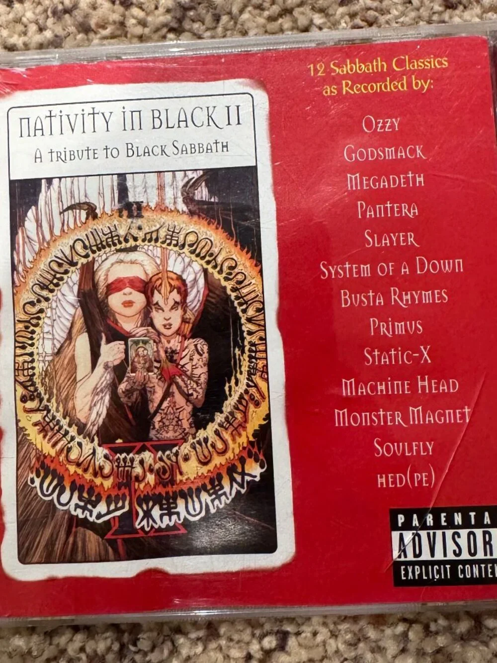 Nativity In Black II CD Black Sabbath Tribute Ozzy System Of A Down Pantera Slay - Picture 1 of 5